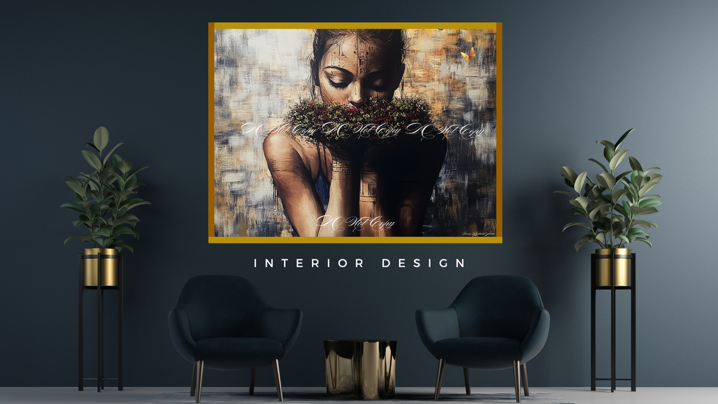 Black art, Black artwork, Peace, Serenity, Spa artwork, Black art paintings, Interior design, African American history, Young African American, Black Girl Magic art