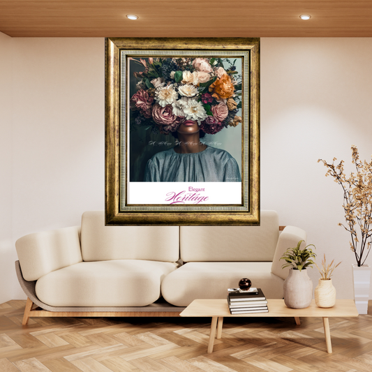 Eccentric beauty, Black art, African American art, Floral art, glamour, interior design, Martyn Lawrence Bullard, Jacob Lawrence, Alma Thomas, Charles Bibbs, Leroy Campbell, Ernie Barnes, Jean-Michel Basquiat, Kehinde Wiley
