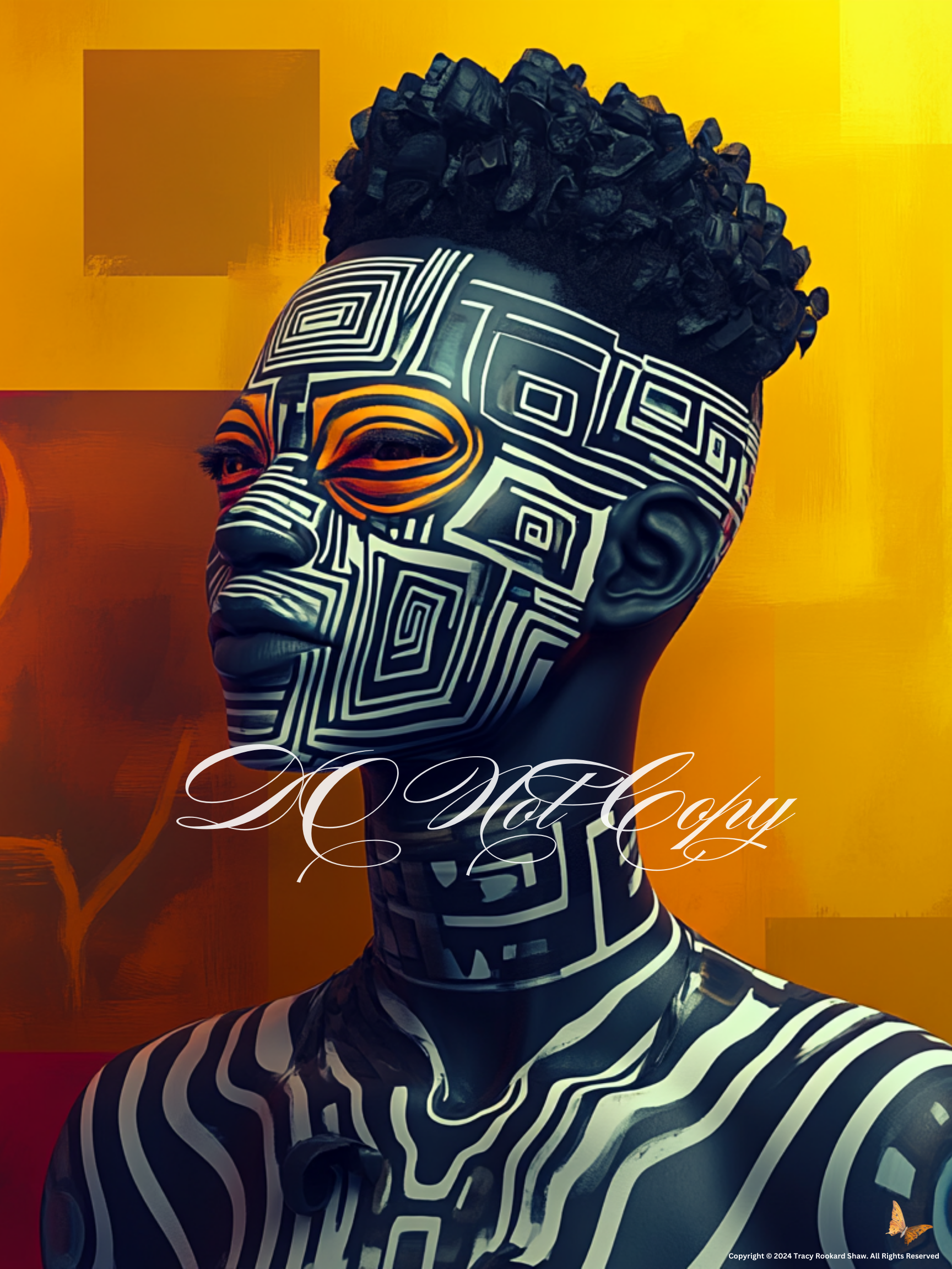 African art, Black art, Black wall art, Museum Art, Futuristic art